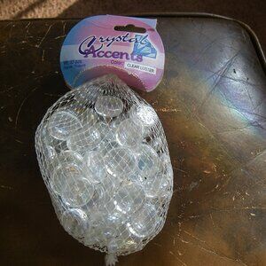 Glass Gems Dome Vase Filler Decorative Beads Marble Pebbles Stones Craft Decor